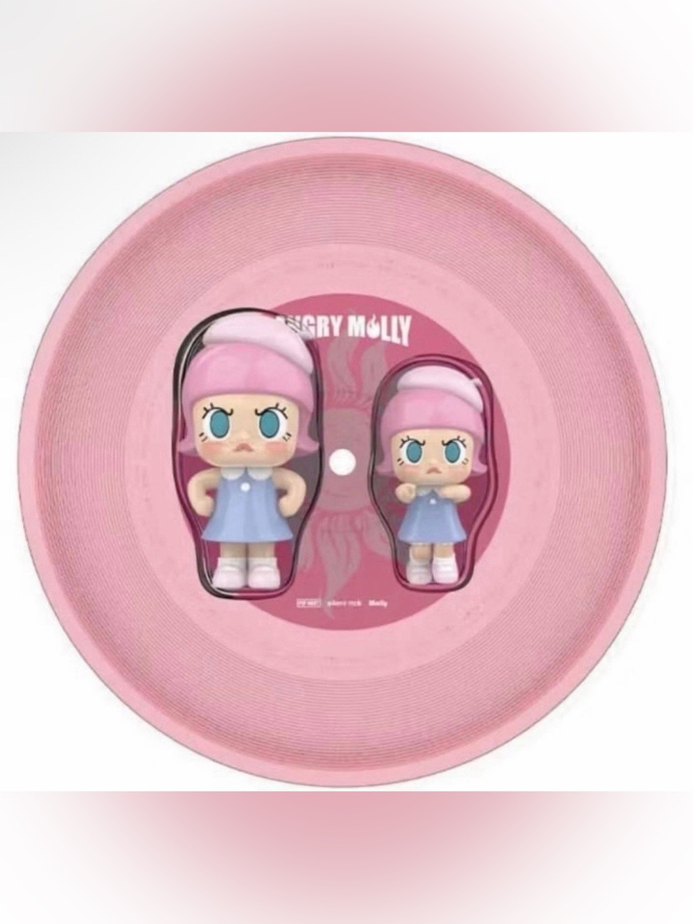 POP MART ANGRY MOLLY SINGLE RECORD SET "RE" HANGCARD